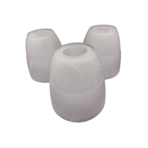 Lamp Bulb Cover, lilac lavender ombre frosted glass  lamp shade replacement ligh - Picture 1 of 12